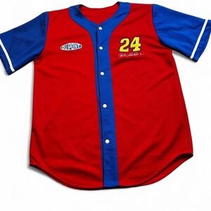Vintage Jeff Gordon nascar racing baseball jersey XL‎